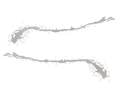 现代水花 液体 喷洒 倒牛奶 喷出的水