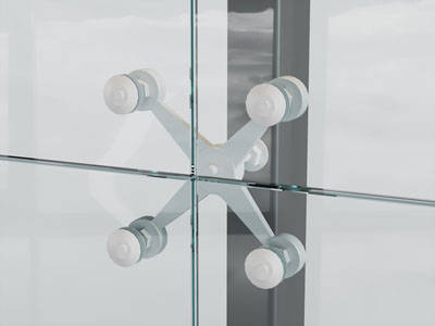 现代金属吸盘龙爪件 玻璃幕墙 五金工具3d模型 现代金属吸盘龙爪件 玻璃幕墙 五金工具