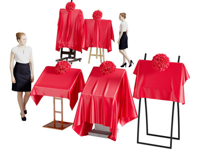 现代揭幕仪式3d模型 现代揭幕仪式