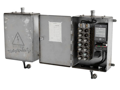 工业风loft配电箱 电源箱 电源 高压电箱