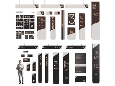 现代楼层指示牌 标识牌 门牌