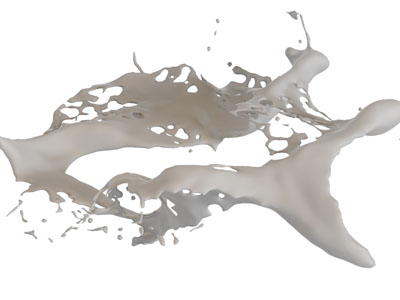 现代水花 摆件组合3d模型 现代水花 摆件组合