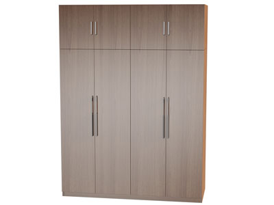 现代实木衣柜3d模型 现代实木衣柜