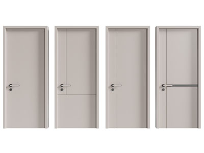 现代房门 平开门 木门