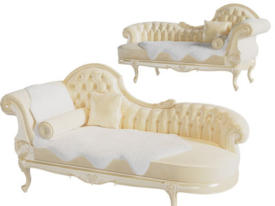 欧式软包贵妃椅 美人榻