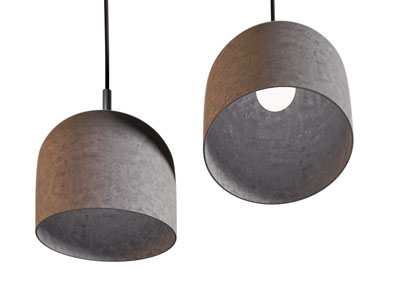 侘寂风吊灯3d模型 侘寂风吊灯