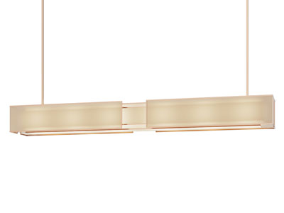 现代一字型吊灯3d模型 现代一字型吊灯