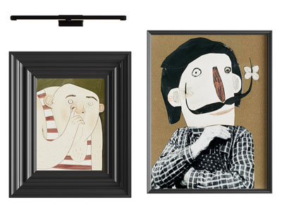 法式装饰挂画3d模型 法式装饰挂画