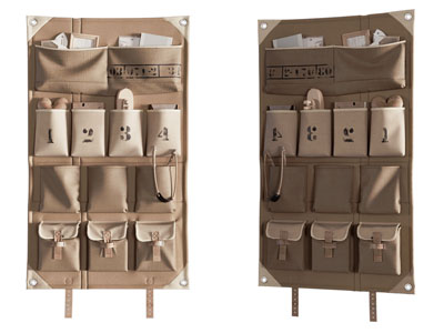 现代墙面布艺收纳袋 墙饰挂件3d模型 现代墙面布艺收纳袋 墙饰挂件