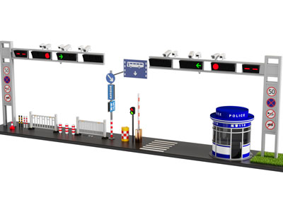 现代交通红绿灯 信号灯 常见交通设施3d模型 现代交通红绿灯 信号灯 常见交通设施