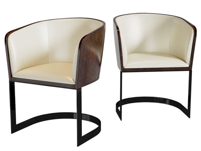 新中式休闲椅子 餐椅