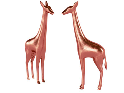 现代长颈鹿雕塑雕刻 摆件组合3d模型 现代长颈鹿雕塑雕刻 摆件组合