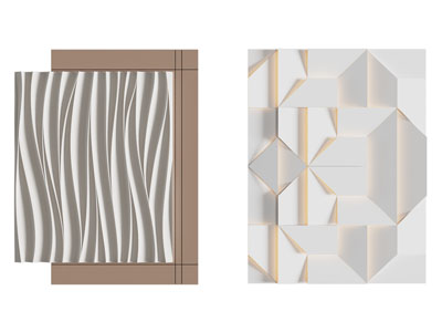 现代立体装饰挂画 墙饰挂件3d模型 现代立体装饰挂画 墙饰挂件