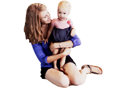 现代妈妈和宝宝 女人 儿童 人物3d模型 现代妈妈和宝宝 女人 儿童 人物