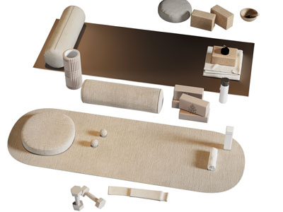 现代飘窗垫 多人沙发 坐垫3d模型 现代飘窗垫 多人沙发 坐垫