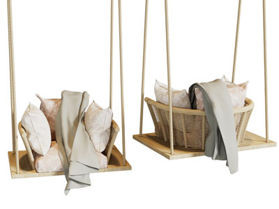 现代秋千椅 吊椅