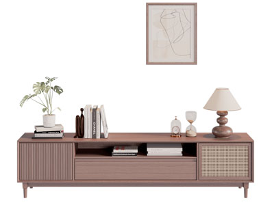 现代中古风电视柜