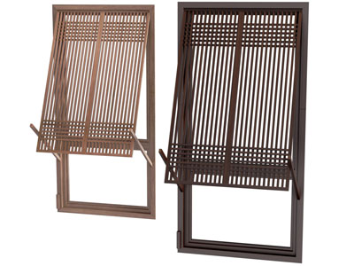 中式折叠窗 茶馆折叠窗 上翻窗 推拉窗