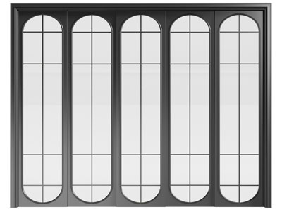 法式玻璃推拉门 房门