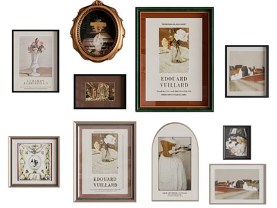 现代装饰挂画3d模型 现代装饰挂画