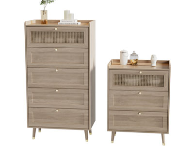 侘寂风中古风餐边柜 斗柜