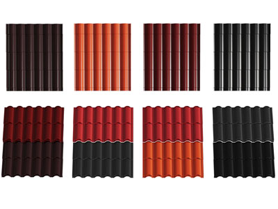 现代瓦片屋顶 屋檐 琉璃瓦 树脂瓦 金属瓦