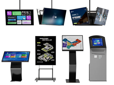 现代智能机 一体机 取号机 广告牌 触摸屏