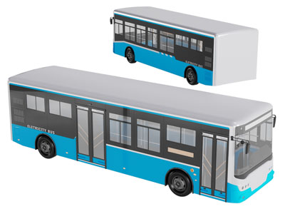 现代客车 公交车