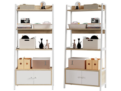 现代置物收纳架 装饰柜