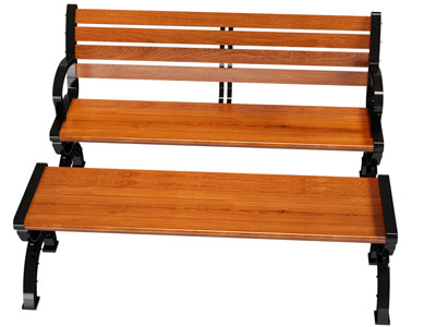 现代实木公共椅子 长凳子