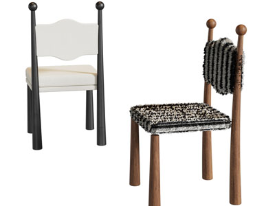 法式休闲椅子 餐椅