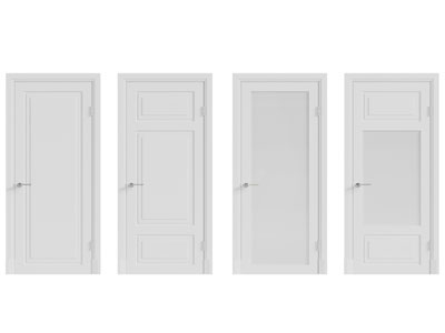 现代奶油风平开门 木门 房门