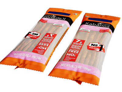 现代食物包装袋 带装食品