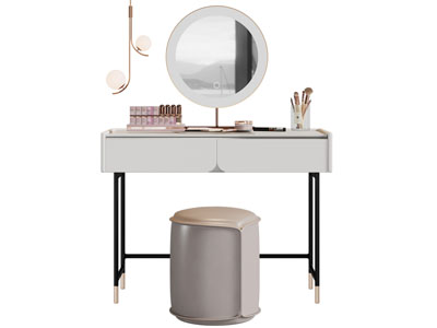 现代化妆 梳妆台3d模型 现代化妆 梳妆台
