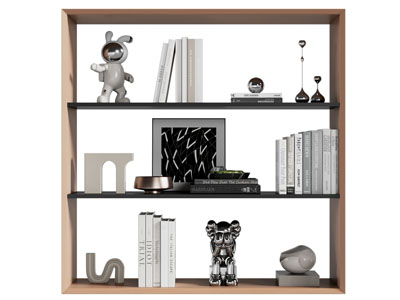 现代书本 饰品 摆件组合3d模型 现代书本 饰品 摆件组合