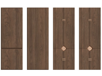 新中式实木隔断 背景墙 护墙板