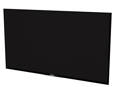 现代液晶电视机3d模型 现代液晶电视机