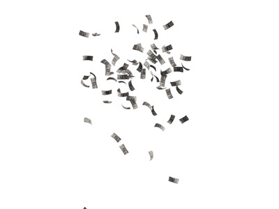 现代空中飞舞散落的纸币 美元3d模型 现代空中飞舞散落的纸币 美元