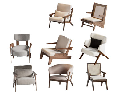 现代休闲椅子