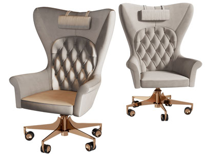 美式办公椅子 转椅