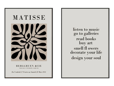 现代黑白装饰挂画3d模型 现代黑白装饰挂画