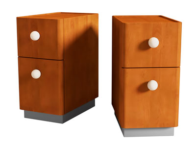 现代抽屉柜 床头柜 置物柜 卡通柜子