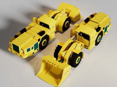 现代铲车 推土机 工程车