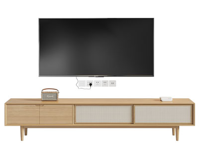 日式电视柜 电视机