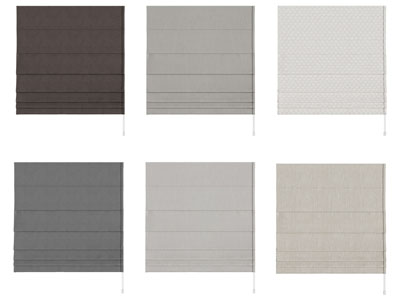 现代拉帘 卷帘 布帘3d模型 现代拉帘 卷帘 布帘