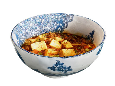 新中式碗装麻婆豆腐 食物