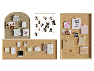 现代便签墙 墙饰挂件