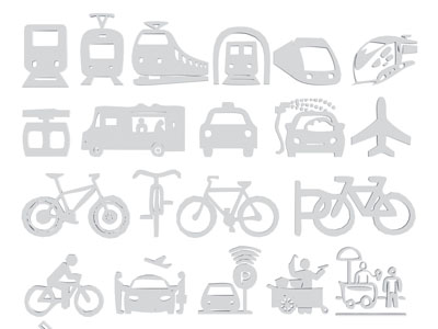 现代火车 自行车 汽车剪影 墙饰 墙贴 剪纸3d模型 现代火车 自行车 汽车剪影 墙饰 墙贴 剪纸