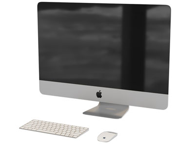 现代苹果电脑 鼠标键盘3d模型 现代苹果电脑 鼠标键盘