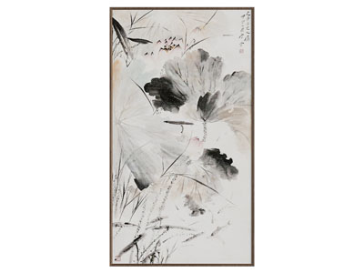 新中式装饰挂画3d模型 新中式装饰挂画